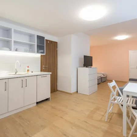 Lejlighed Minimalist Styled Tiny Ap @new York Cafe