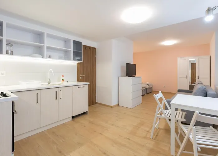 Apartament Minimalist Styled Tiny Ap @new York Cafe